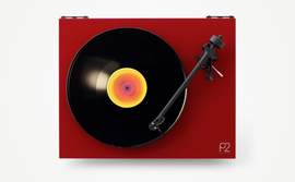 Rega Planar 2 Turntable Red