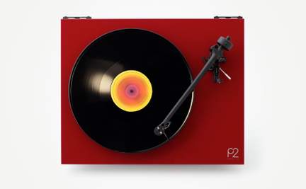 Rega Planar 2 Turntable Red