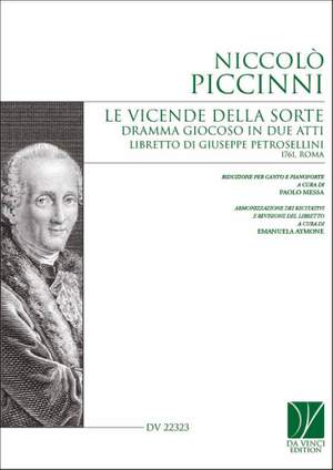 Niccolò Piccinni: Le vicende della sorte, Dramma giocoso in due atti