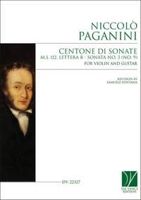 Niccolò Paganini: Centone di Sonate M.S. 112, Lettera B (No. 9)