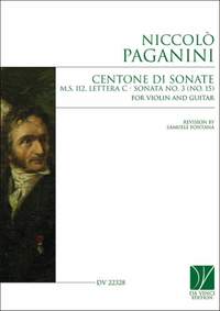 Niccolò Paganini: Centone di Sonate M.S. 112, Lettera C (No. 15)