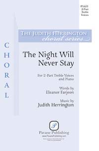Judith Herrington: The Night Will Never Stay