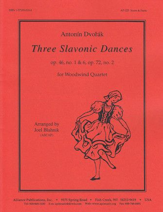 Three Slavonic Dances - Ww Qt