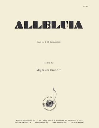 Alleluia For 2 Bb Inst