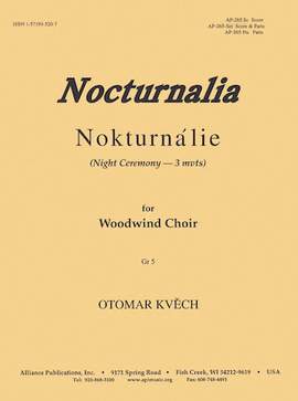 Otomar Kvech: Nocturnalia (Night Ceremony - 3 mvts)