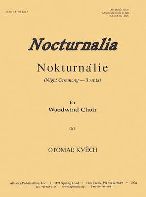 Otomar Kvech: Nocturnalia (Night Ceremony - 3 mvts)