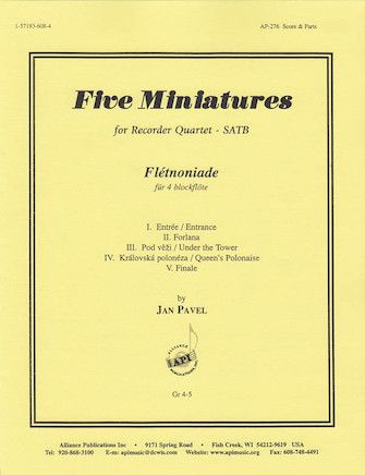 Five Miniatures - Rcdr Qt