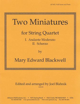 Two Miniatures - Stg Qt