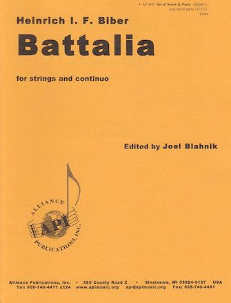 Battalia For Strings (1673) - Set