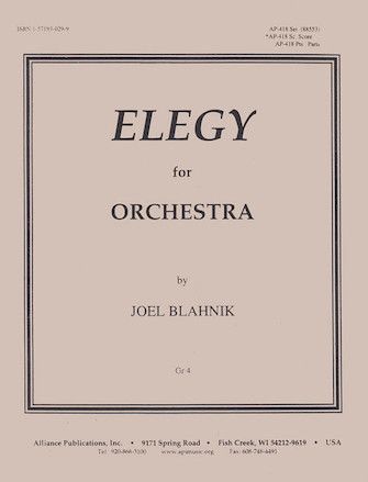 Elegy For Orchestra - Set