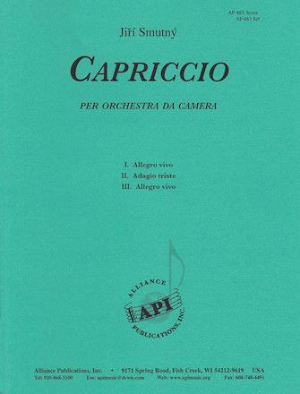 Capriccio Per Orchestra Da Camera - Set