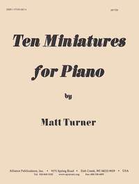 Matt Turner: Ten Miniatures for Piano