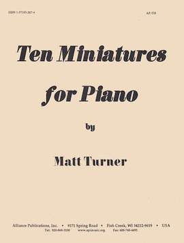 Matt Turner: Ten Miniatures for Piano