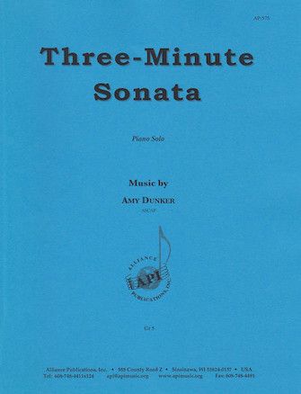 Amy Dunker: Three Minute Sonata