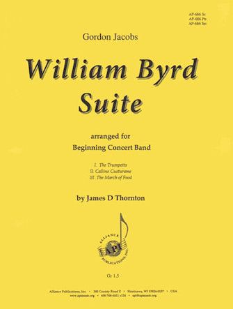 William Byrd Suite For Beginning Bd - Set