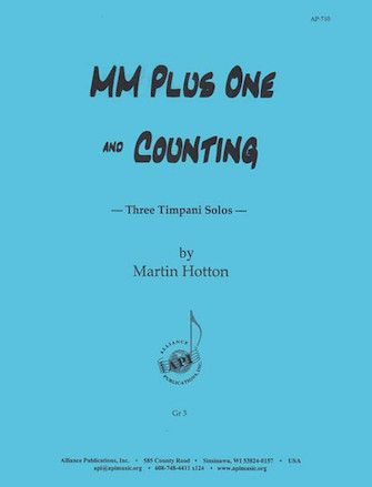 Mm Plus One And Counting - 3 Timp Solos