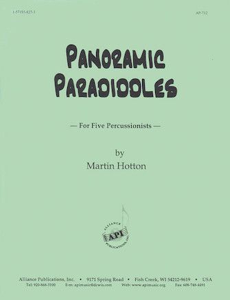 Panoramic Paradiddles For 5 Percussionists