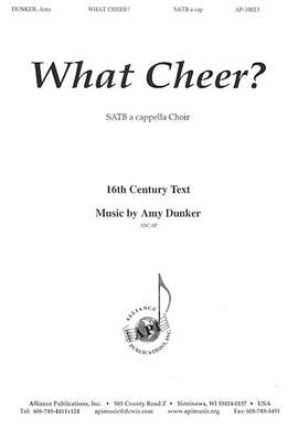 Amy Dunker: What Cheer?