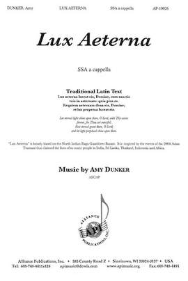 Amy Dunker: Lux Aeterna