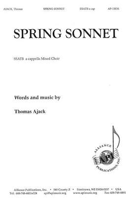 Thomas Ajack: Spring Sonnet