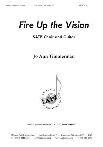 Fire Up The Vision - Satb