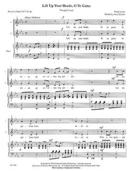 Frank Lynes: Lift Up Your Heads, O Ye Gates