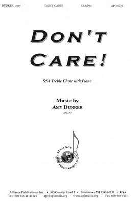 Amy Dunker: Don't Care