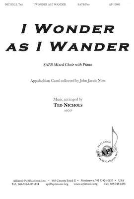 John Jacob Niles: I Wonder As I Wander
