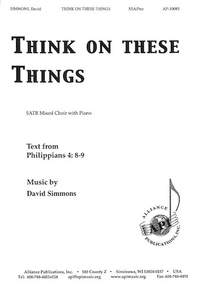 David Simmons: Think on These Things