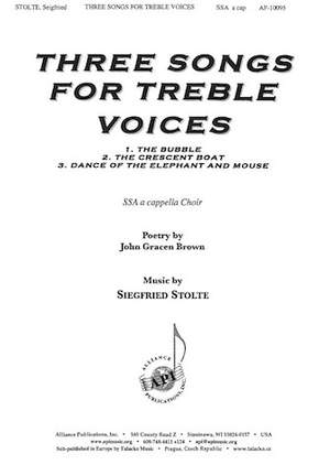 Siegfried Stolte: Three Songs for Treble Voices