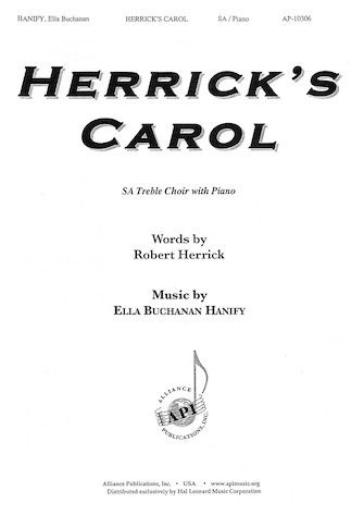 Herrick's Carol - 2-pt