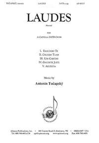 Antonín Tucapsky: Laudes