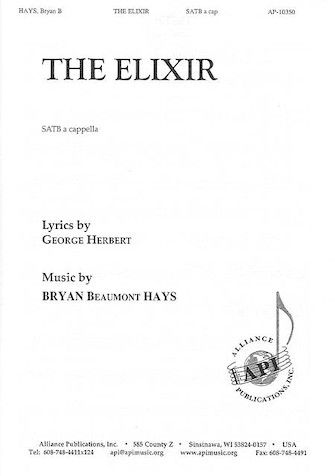 Bryan Beaumont Hays: The Elixir