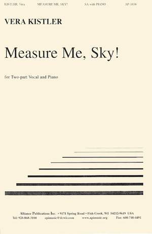 Vera Kistler: Measure Me, Sky!