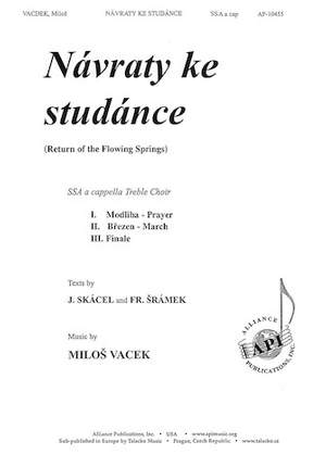Milos Vacek: Návraty Ke Studánce