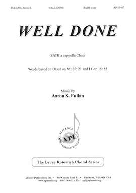 Aaron Fullan: Well Done