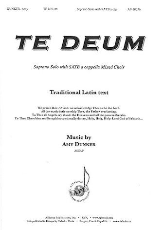 Amy Dunker: Te Deum