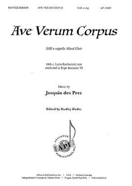 Josquin Des Prez: Ave Verum Corpus