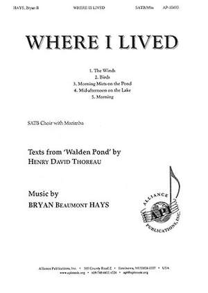 Bryan Beaumont Hays: Where I Lived