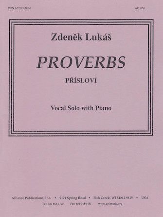 Prislovi/proverbs - Med Voice-pno