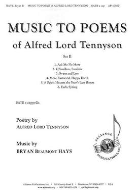 Bryan Beaumont Hays: Music to Poems of Alfred Lord Tennyson