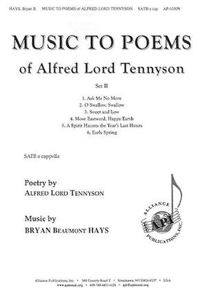 Bryan Beaumont Hays: Music to Poems of Alfred Lord Tennyson