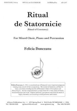 Felicia Donceanu: Ritual De Statornicie