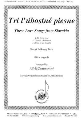 Alfred Zemanovsky: Three Lovesongs