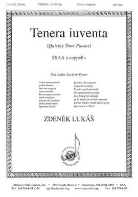 Zdenek Lukás: Tenera Iuventa, Op. 306