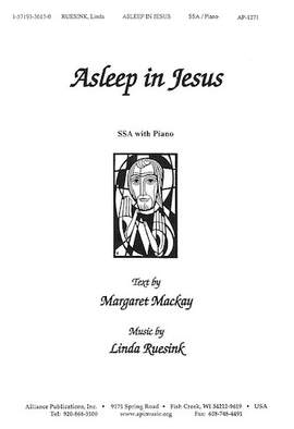 Linda Ruesink: Asleep in Jesus