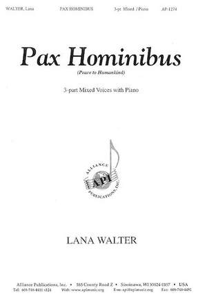 Lana Walter: Pax Hominibus