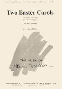 James J. Machan: Two Easter Carols