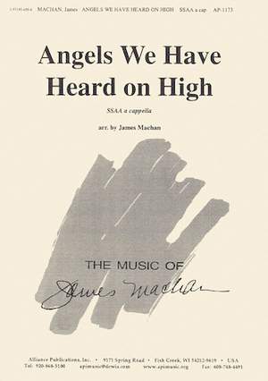 James J. Machan: Angels We Have Heard on High
