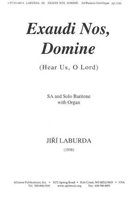 Jiri Laburda: Exaudi Nos, Domine